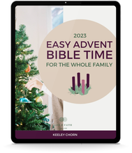 Load image into Gallery viewer, Family Advent Readings 2023 | Easy Advent Bible Time for the Whole Family | Advent Bible Passages Devotional Digital Image