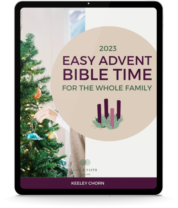 Family Advent Readings 2023 | Easy Advent Bible Time for the Whole Family | Advent Bible Passages Devotional Digital Image