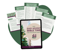 Load image into Gallery viewer, Family Advent Readings 2023 | Advent Bible Passages and Instructions for Family Advent Devotional