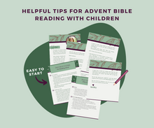 Load image into Gallery viewer, Family Advent Readings 2023 | Advent Bible Passage Instructions for Reading the Bible Aloud with Kids
