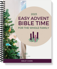 Load image into Gallery viewer, Family Advent Readings 2023 | Family Advent Devotional | Easy Advent Bible Time for the Whole Family Spiral-look image
