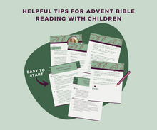Load image into Gallery viewer, Family Advent Readings 2023 | Advent Bible Passage Instructions for Reading the Bible Aloud with Kids
